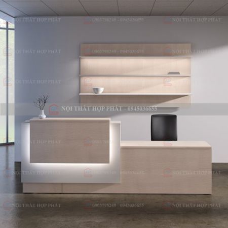 Quầy Lễ Tân Lệch Giá Rẻ QLTL M05